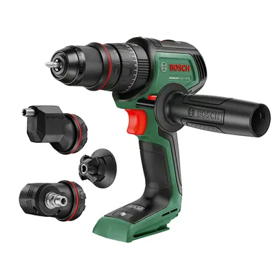 Акумулаторна ударна бормашина Bosch без батерия и зарядно, 18 V, 82 Nm, 0-500/0-1950 об./мин, 13 мм, AdvancedImpact 18V-80 QuickSnap