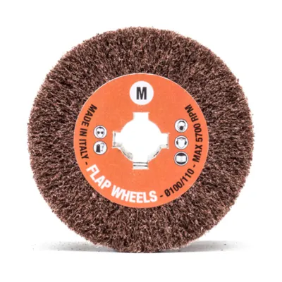 Четка ролкова за четков шлайф Athena Abrasives от скочбрайт 110 мм, 100 мм, STX