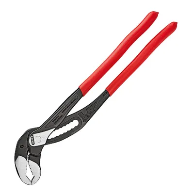 Водопроводни клещи Knipex с шарнирен реглаж, 3 1/2 ", 90 мм, 400 мм, Alligator