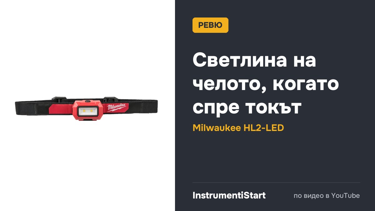 Review of Milwaukee 350 Lumens LED Headlamp from home depot Model #2103 and comparison in dark.