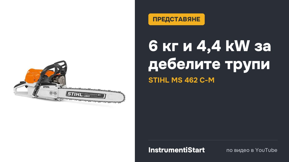 Stihl MS 462 C-M, New 72cc Pro Chainsaw