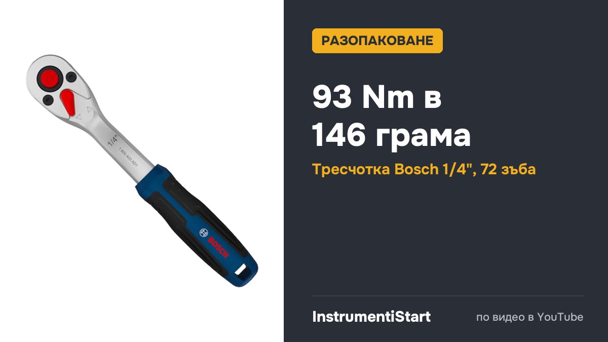 The Perfect Ratchet - Bosch ¼-Inch Wrench Unboxing Review || Essential Tools